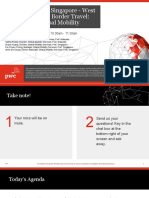 Resumption of Singapore - West Malaysia Cross Border Travel - Impact of Global Mobility - 9 September 2020