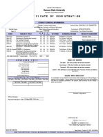 Bulacan State University: Certificate of Registration