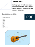 Constituição e Partes do Violão