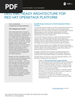 h17453 Dell Emc Ready Architecture For Red Hat Openstack Platform Solution Brief