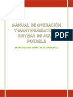 Manual de Operacion y Mantenimiento PDF