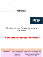 Types of Minerals