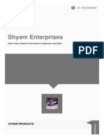 Shyam Enterprises: Other Products