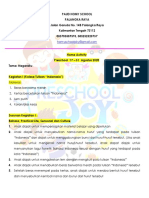 Home Learning Preschool Negaraku Agustus