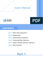 Rain Classroom Manual