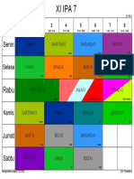 Roster Xi - Mipa 7 PDF