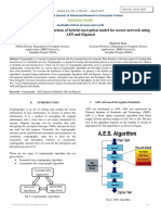 Implementation and Comparison of Hybrid Encryption Model For Secure Network Using AES and Elgamal