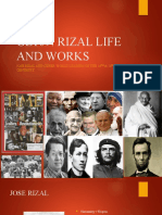 Ge109 Rizal and World Leaders