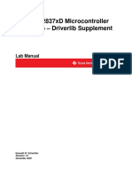 TMS320F2837xD Microcontroller Workshop - Driverlib Supplement