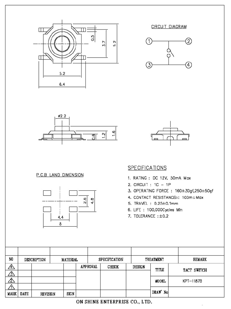 SMD Button | PDF