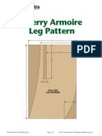 Crafts - Woodworking - Magazine - (Ebook) - Woodsmith #198 Online Extras - Armoire-Leg-Pattern PDF