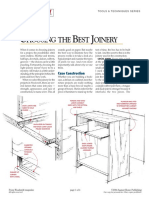 Woodsmith Magazine - Tools & Techniques - Choosing The Best Joinery