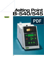 Melting Point B545 Data