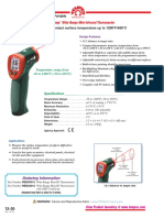 Instrumentation: Beam-A-Temp Wide Range Mini-Infrared Thermometer