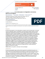 El Papel Evolutivo de La Endoscopia en El Diagnóstico de Lesiones Gástricas Premalignas