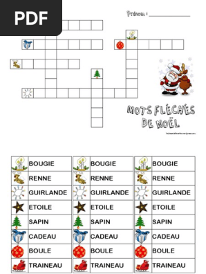 Mots Fleches Noel Pdf