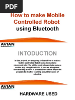 How To Make Mobile Controlled Robot Using Bluetooth