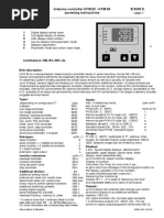 Industry Controller KFM 92 / KFM 93 B 9200 E Operating Instructions