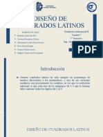 Diseño de Cuadrados Latinos - Equipo 7