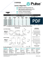 Standard Low Power Inductors: Switch Mode Power Converters & Ripple Filters