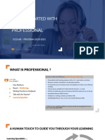 Getting Started With Professional - Jan2020