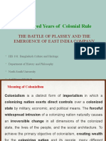 His 101 Lecture 9 Two Hundred Years of Colonial Rule-Plassey