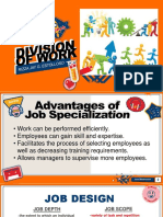 Job Design and Redesign for Improved Performance