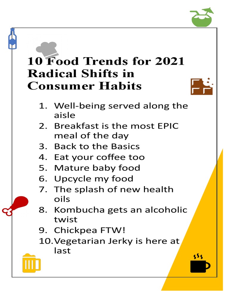 10 Food Trends For 2021 PDF