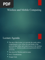 Wireless and Mobile Computing