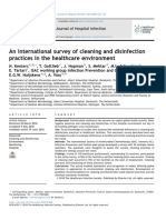 An International Survey of Cleaning and Disinfection Practices in The Healthcare Environment