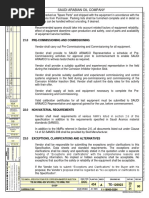 Saudi Arabian Oil Company: 21.0 Pre-Commissioning and Commissioning