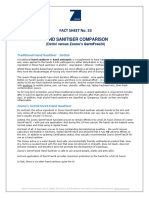 Zoono Fact Sheet 53 - Comparison Between Dettol Hand Sanitiser and GermF...