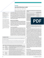 Interpreting Arterial Blood Gas Results: Nicholas J Cowley, Andrew Owen, Julian F Bion