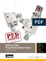HPRV & LPRV Proportional Relief Valves: Catalog 4190-PRV