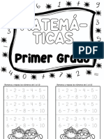 Matemáticas 1er Grado