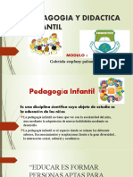 Pedagogia y Didactica Infantil