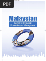 Malaysian: Guideline On Suicide Prevention and Management