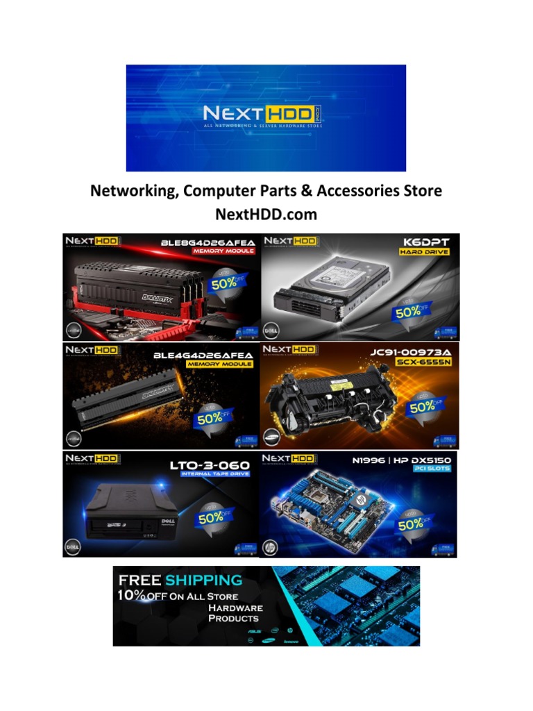 Networking, Computer Parts & Accessories Store | PDF
