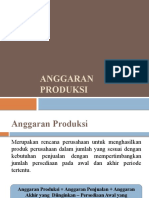 Contoh Anggaran Produksi