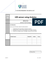 Lab 2 - LDR Using Arduino PDF