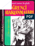 Ahmet Taner Kışlalı Öğrenci Ayaklanmaları Bilgi Yayınevi PDF