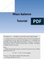 Mass Balance-Exercise