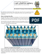 24V, 8 Cell Lifepo4 Battery