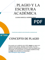 El Plagio y La Escritura Academica