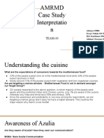 Team 10 Case Study Interpretation