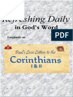 Emphasis On "1 & 2 Corinthians" January 2021
