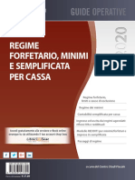 Regime Forfetario, Minimi e Semplificata Per Cassa PDF