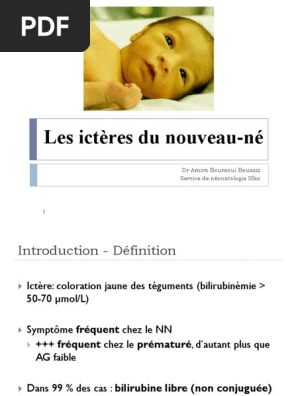 Ictere Neonatal Final Pdf Groupe Sanguin Grossesse