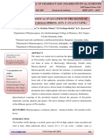 Pharmacognostical Evaluation On The Leav PDF