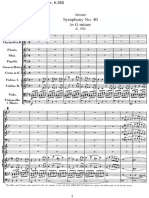 Symfonie 40 in Sol Klein (W.A. Mozart) PDF
